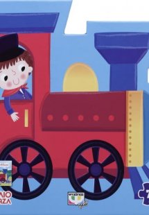 Το τρένο - βιβλιοπαζλ (72 κομμάτια)