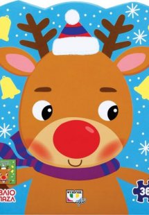 Ο τάρανδος του Αϊ Βασίλη - βιβλιοπαζλ (36 κομμάτια)