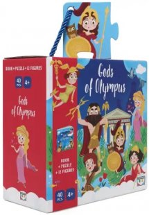Gods of Olympus - Book & Puzzle 40 pieces