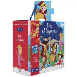 Gods of Olympus - Book & Puzzle 40 pieces