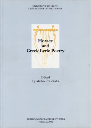 Horace and Greek Lyric Poetry