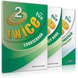 Πακέτο Twice the Fun 2 (Coursebook-Activity Book-Writer's Portfolio)