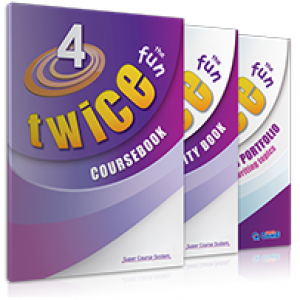 Πακέτο Twice the Fun 4 (Coursebook-Activity Book-Writer's Portfolio)