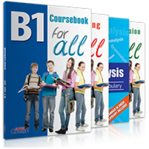 Πακέτο B1 for all (Coursebook-Writing-Grammalysis B1-Revision Book)