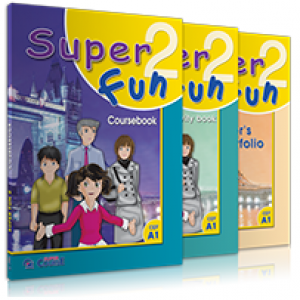 Πακέτο Super Fun 2 (Coursebook-Activity Book-Writer's Portfolio)