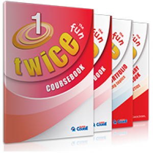 Πακέτο Twice the Fun 1 (Coursebook-Activity-Revision Book-Writer's Portfolio)