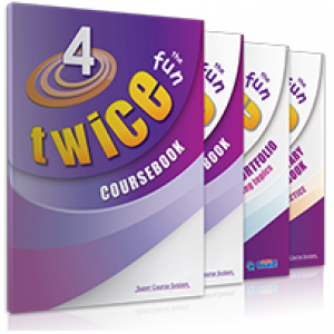 Πακέτο Twice the Fun 4 (Coursebook-Activity-Revision Book-Writer's Portfolio)