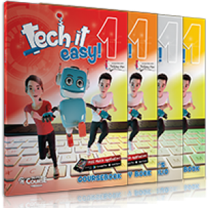 Πακέτο Tech it easy! 1 (Coursebook-Activity-Revision Book-Writer's Portfolio)