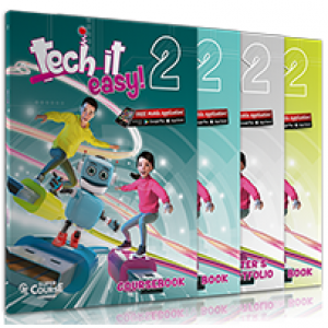 Πακέτο Tech it easy! 2 (Coursebook-Activity-Revision Book-Writer's Portfolio)