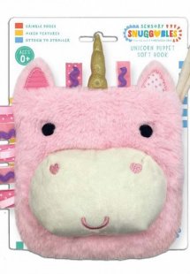 Unicorn puppet soft book