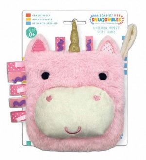Unicorn puppet soft book