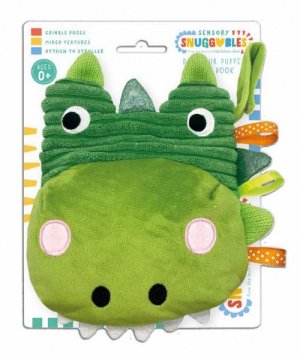 Dinosaur puppet soft book