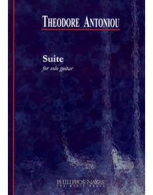 Antoniou Theodore - Suite for solo guitar