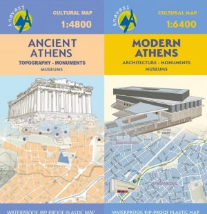 Ancient-Modern Athens Cultural Map