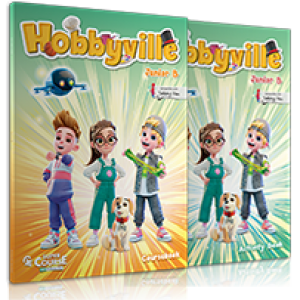 Hobbyville Junior B Πακέτο 1 (COURSEBOOK, ACTIVITY, ΙΒΟΟΚ, FOLDER ME STICKERS)