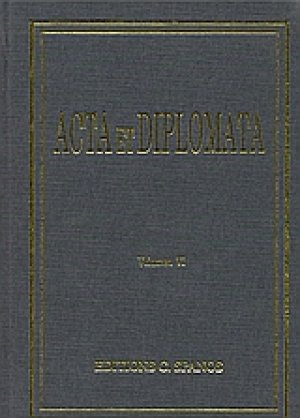 Acta et diplomata