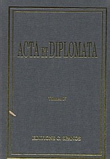 Acta et diplomata