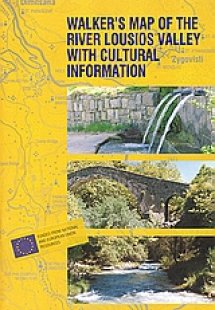 Walker's Map of the River Lousios Valley with Cultural ...