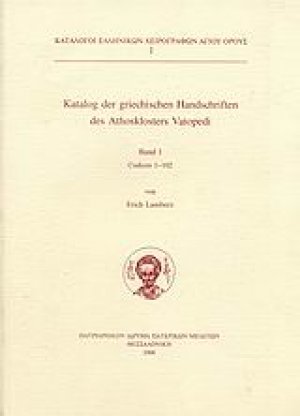 Katalog der griechischen Handschriften des Athosklosters Vatopedi