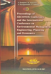 Proceedings of Secotox Conference and the International...