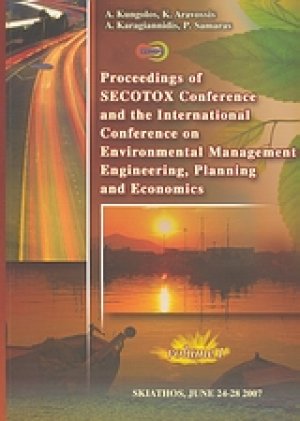 Proceedings of Secotox Conference and the International Conference on Environmental Management Engineering, Planning and Economics
