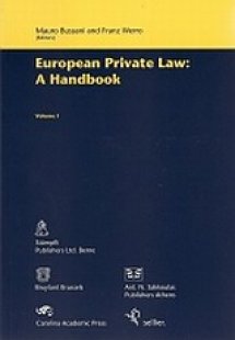 European Private Law. A handbook, Volume I