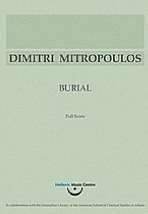 Δημήτρης Μητρόπουλος, Ταφή