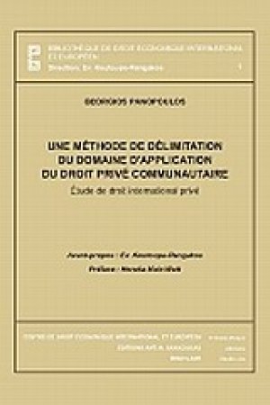 Une methode de delimitation du domaine d'application du droit prive communautaire
