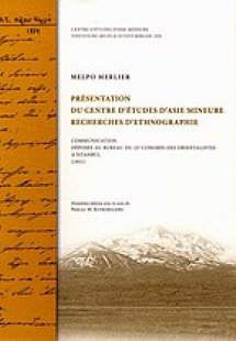 Présentaτion du centre d' études d' Asie mineure: Reche...