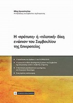 Η "πρότυπη" ή "πιλοτική" δίκη ενώπιον του Συμβουλίου της Επικρατείας