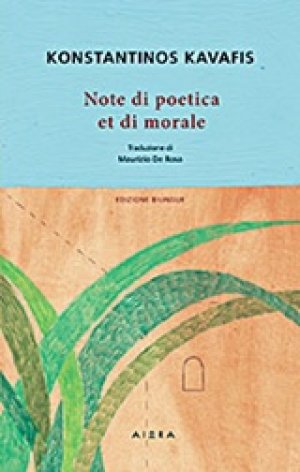 Note di poetica e di morale