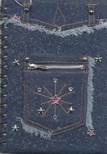 Τζιν τσέπη με σπιράλ