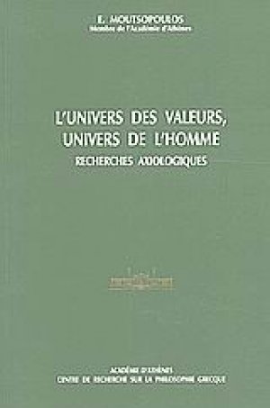 L' univers des valeurs, univers de l' homme