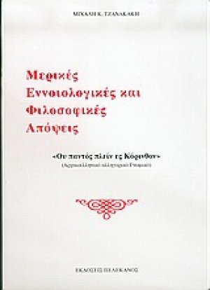 Μερικές εννοιολογικές και φιλοσοφικές απόψεις