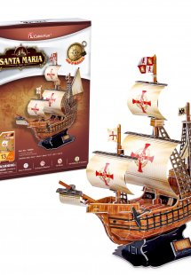 3D Puzzle Santa Maria