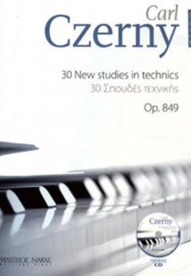 Czerny - 30 New Studies in Technics Op.849 + CD
