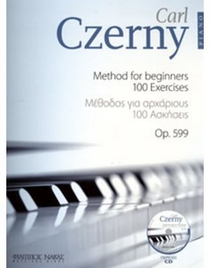 Czerny - 100 Practice Method for Beginners OP.599 + CD (100 ) + Mp3