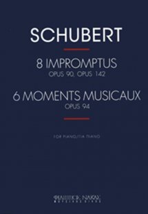Schubert Franz-8 Improptus op.90,op.142-6 Moments Music...