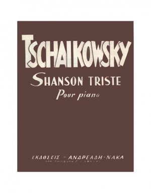 Tschaikowsky - Canzone Triste Op.40 N 2