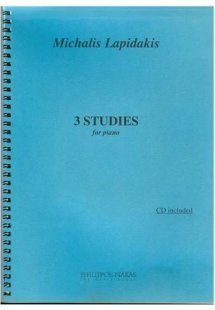 Λαπιδάκης Μιχάλης - 3 Σπουδές - Βιβλίο / CD