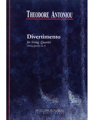 Antoniou Τheodore - Divertimento for String Quartet