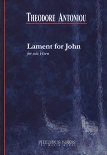 Antoniou Theodore - Lament For John