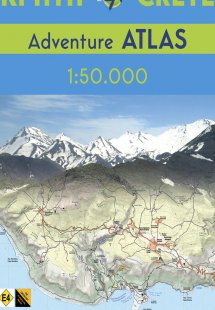 Κρήτη adventure atlas σε κλίμακα 1:50 000 (Ε4)