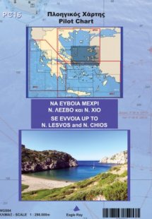 Πλοηγικός Χάρτης PC16 - ΝΑ Εύβοια μέχρι Χίο, Λέσβο